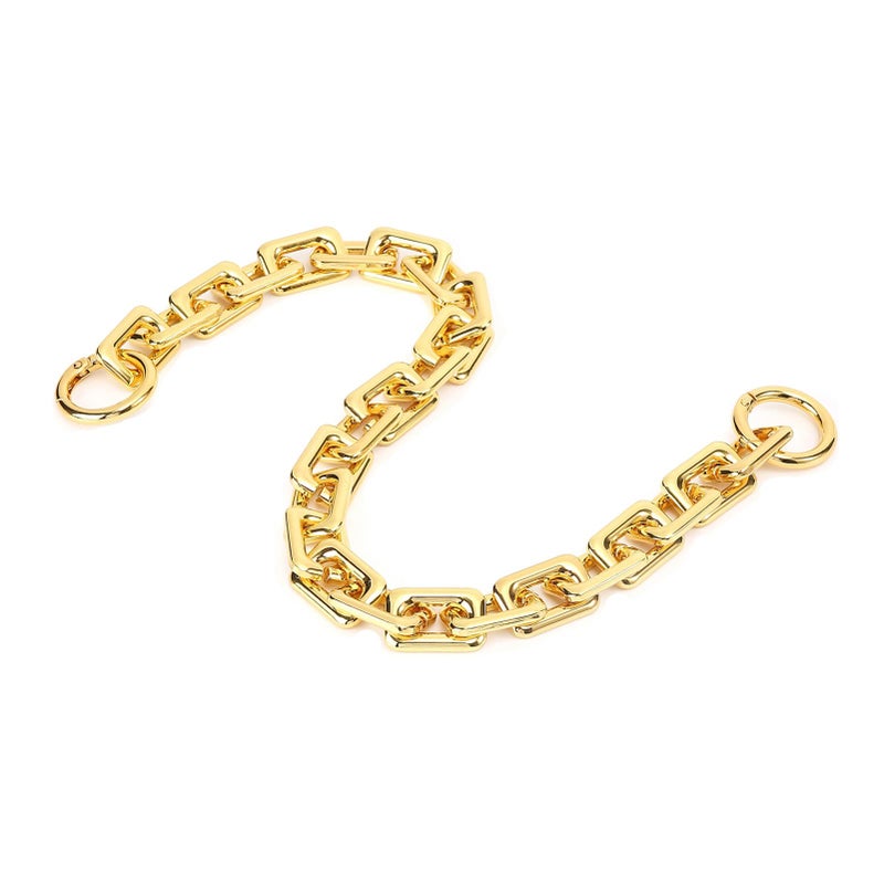 Yichain 22.5 Inch Gorgeous Heavy Metal Bag Chains Purse Handle Shoulder Strap Replacement (Yellow Gold,Large) - Image 1